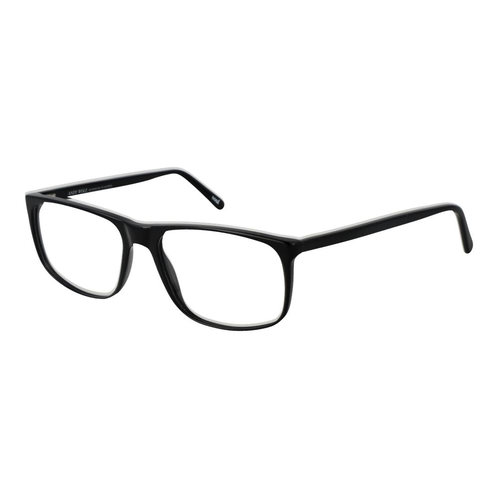 Andy Wolf Black Unisex Glasses Frame