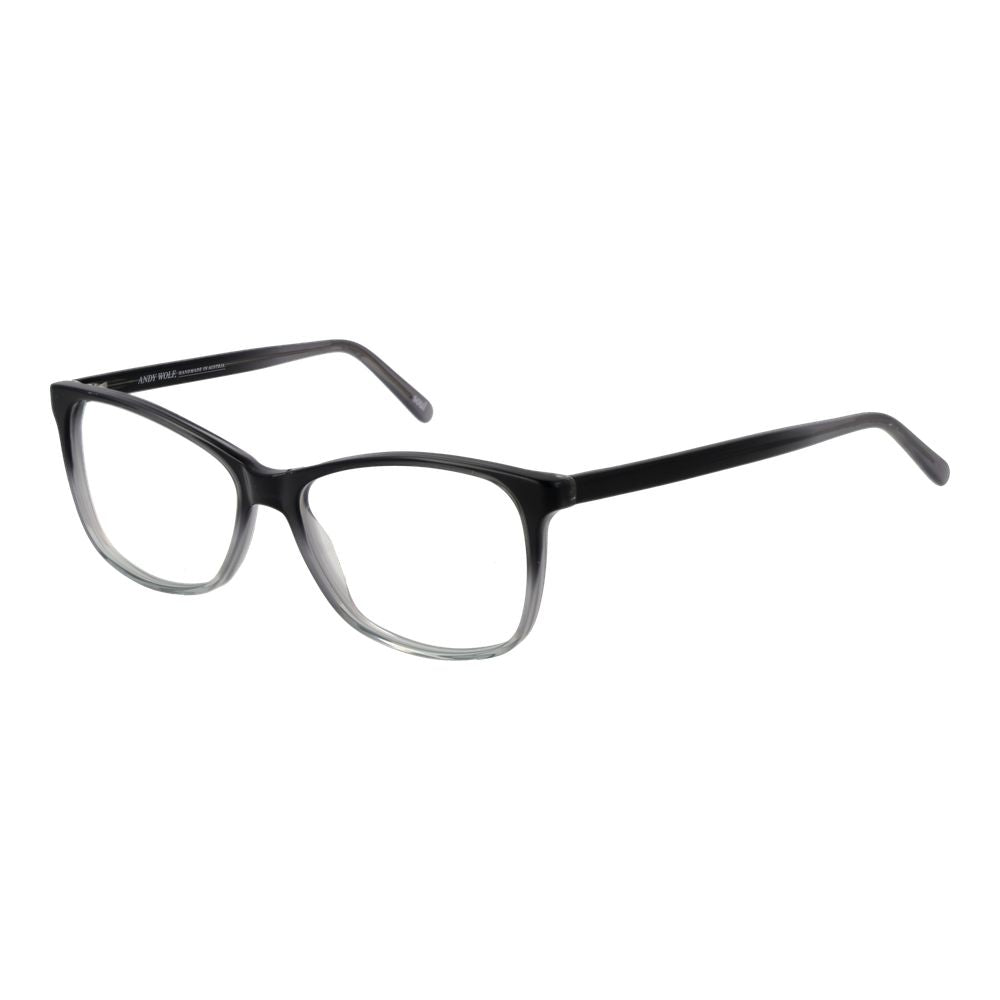 Andy Wolf Black Unisex Glasses Frame