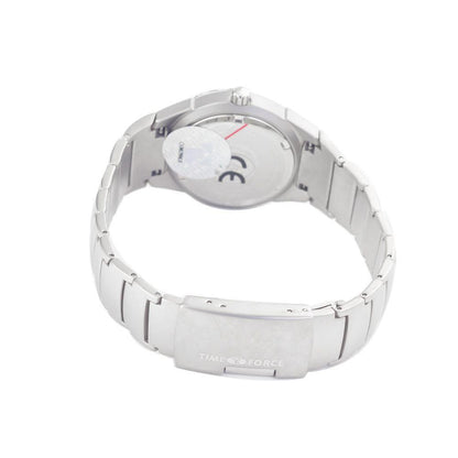 Time Force Silver Stainless Steel Dress Watch