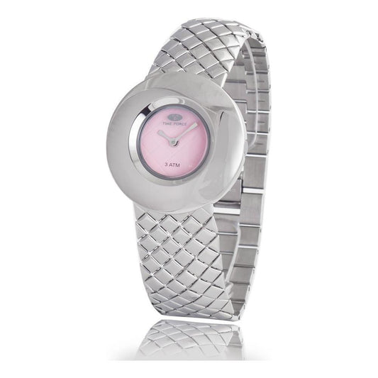 Time Force Silver Stainless Steel Dress Watch