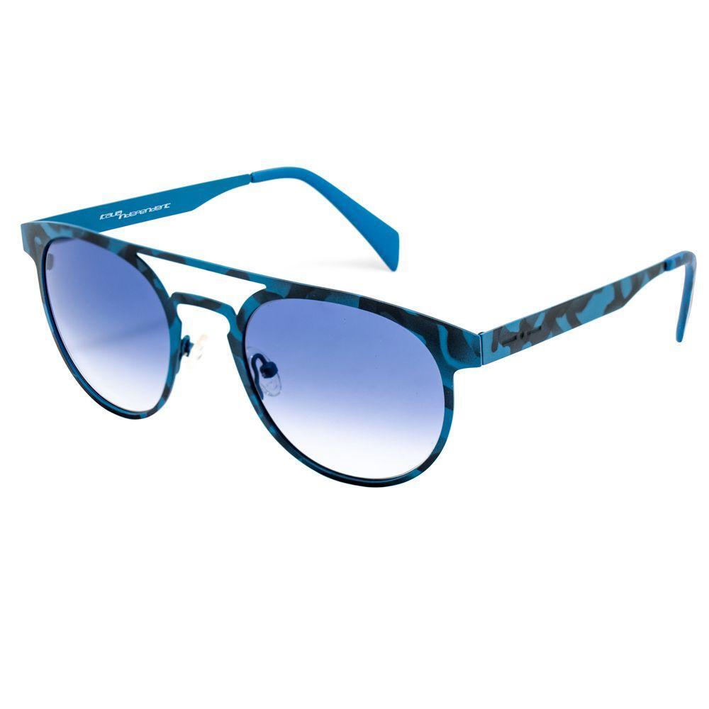 Italia Independent Blue Metal Sunglasses