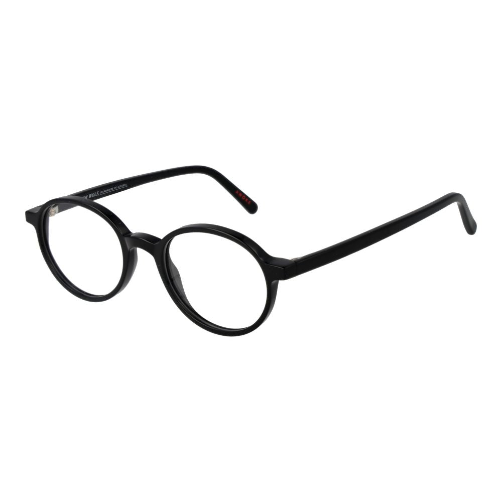 Andy Wolf Black Unisex Glasses Frame