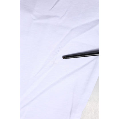 Dolce & Gabbana White Cotton Goodluck 2023 Crew Neck T-shirt