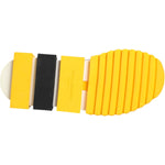 Dolce & Gabbana Yellow Black Sorrento Socks Sneakers Shoes LA12756-37.5