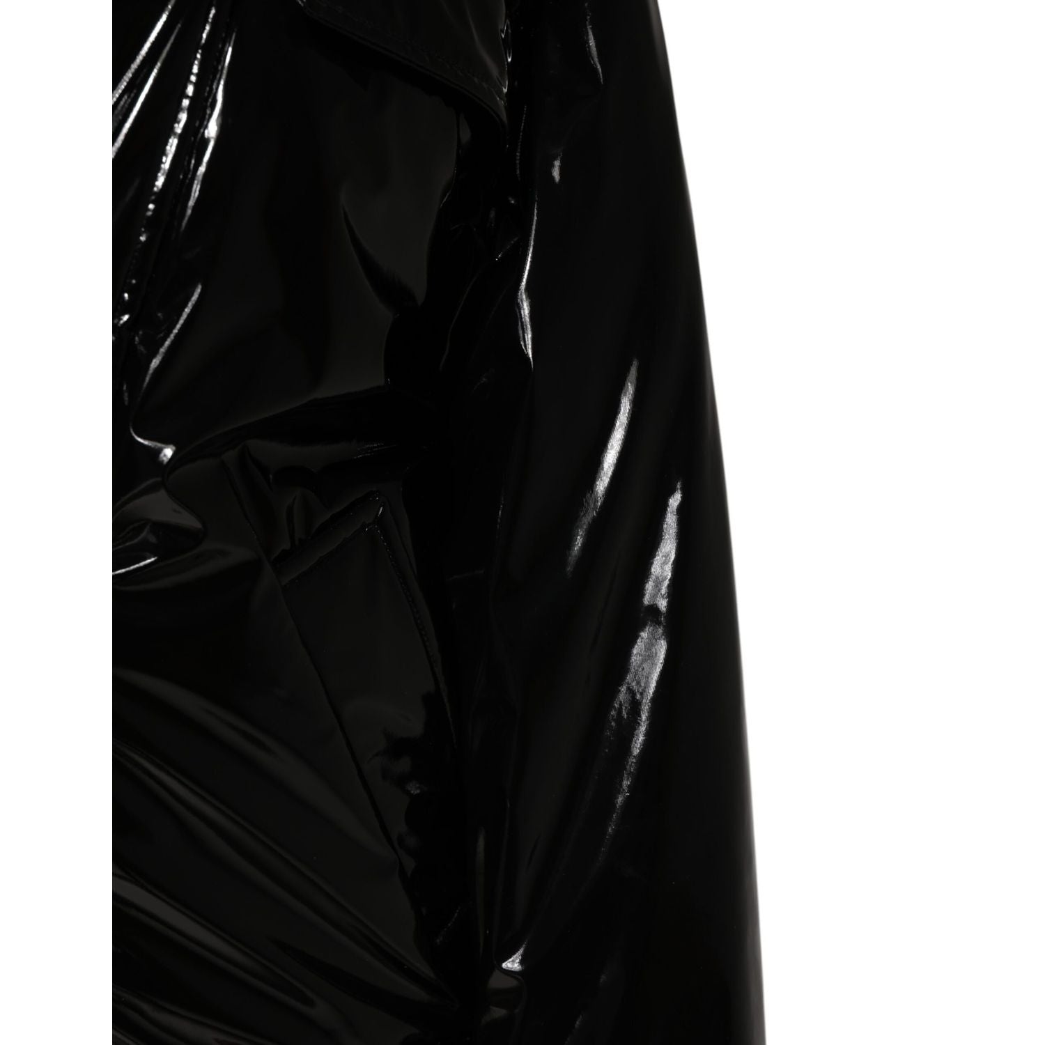 Dolce & Gabbana Polyester Black Quilted Puffer Coat  Jacket