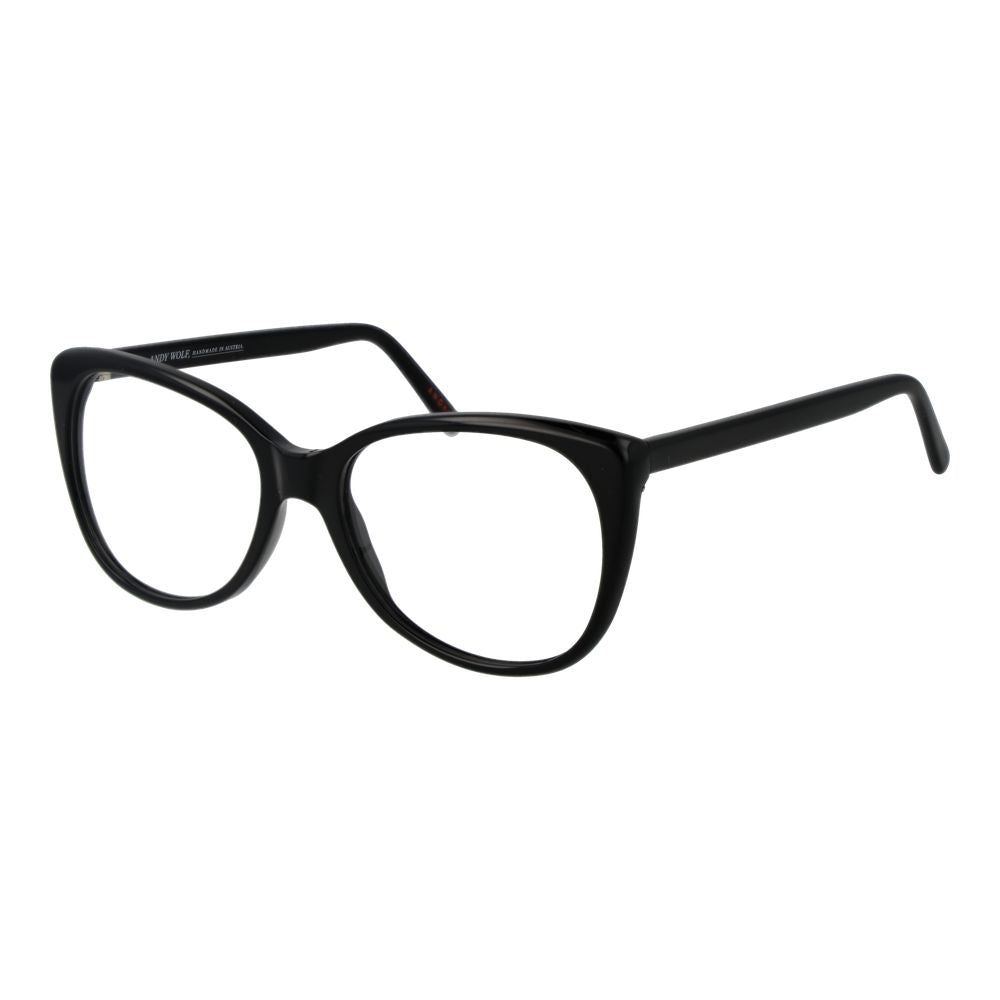 Andy Wolf Black Unisex Glasses Frame
