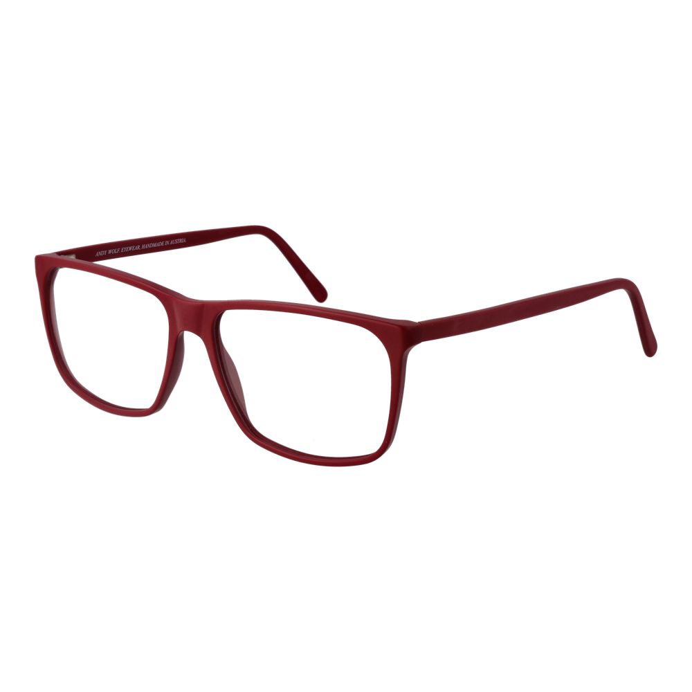 Andy Wolf Red Unisex Glasses Frame