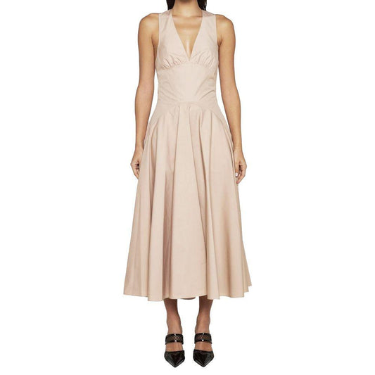 Alaïa Cotton Midi Dress AL-8735144149204-38