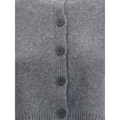 Loulou De Saison Gray Cashmere Cardigan