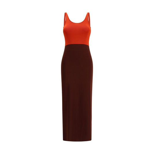 Fendi Long knit Dress FE-FZDD57AUI1F1TG6-IT40 | M