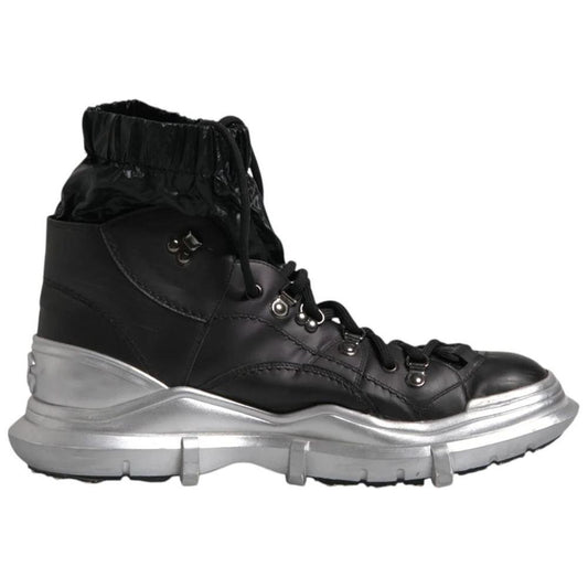 Dolce & Gabbana Black Nylon Boot DO-15933-EU43/US10