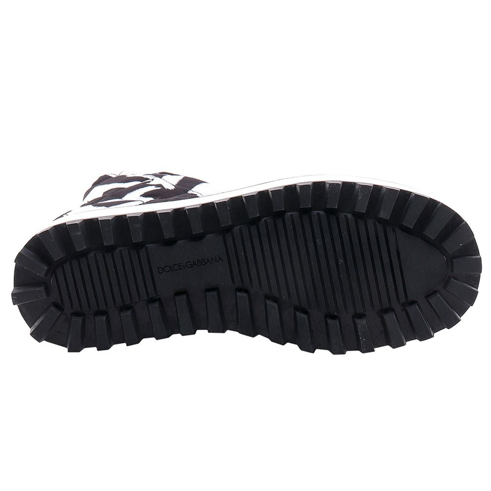 Dolce & Gabbana Black Nylon Ankle