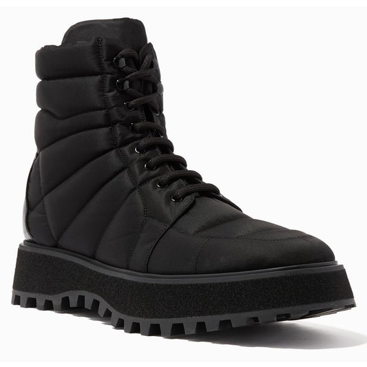 Dolce & Gabbana Black Nylon Boot DO-15941-EU44/US11