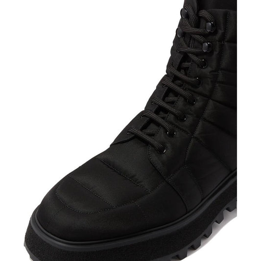 Dolce & Gabbana Black Nylon Boot DO-15941-EU44/US11