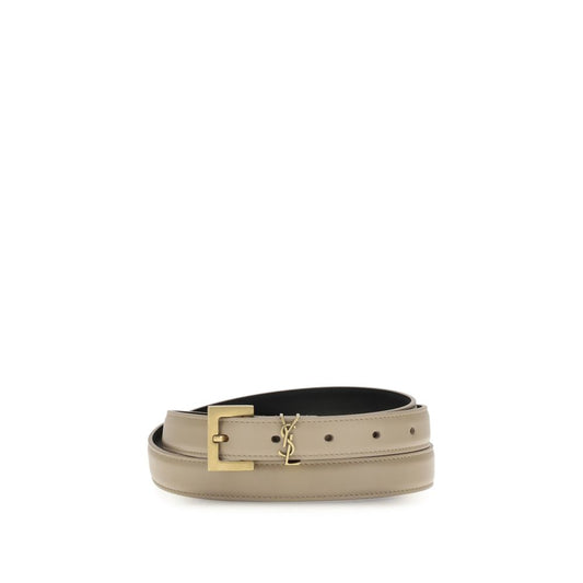 Saint Laurent Cassandre slim Belt SA-554465BOO0W2721-95 CM / 38 INCHES