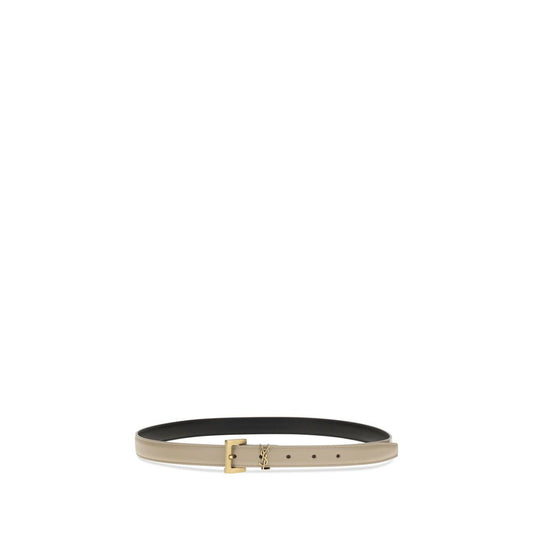 Saint Laurent Cassandre slim Belt SA-554465BOO0W2721-95 CM / 38 INCHES