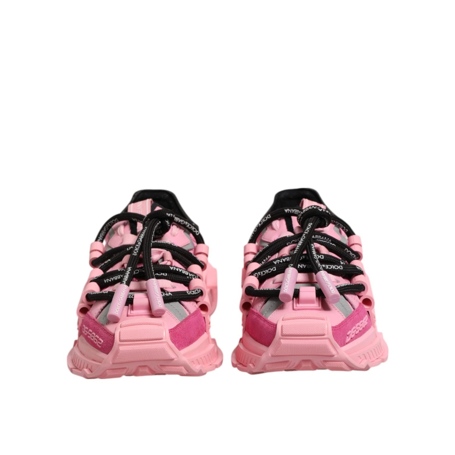 Dolce & Gabbana Pink Low Top Space Women Sneakers Shoes