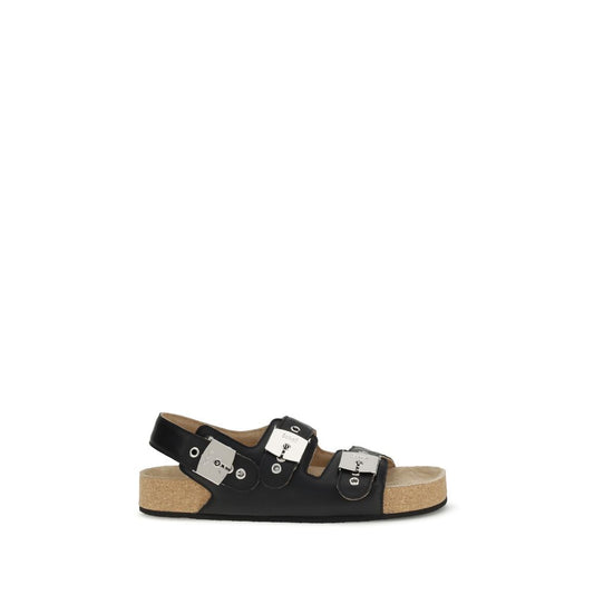 Balenciaga Scholl flat Sandals BA-840207WB2U11180-EU40/US7