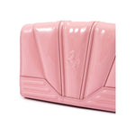 Ferrari Pink GT patent leather bag with chain FE8056121179028