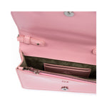 Ferrari Pink GT patent leather bag with chain FE8056121179028