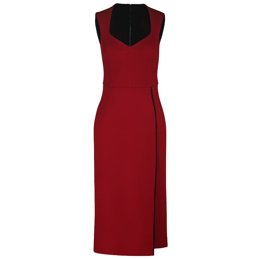 Dolce & Gabbana Red Viscose Dress