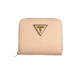 Guess Jeans Pink Polyethylene Wallet