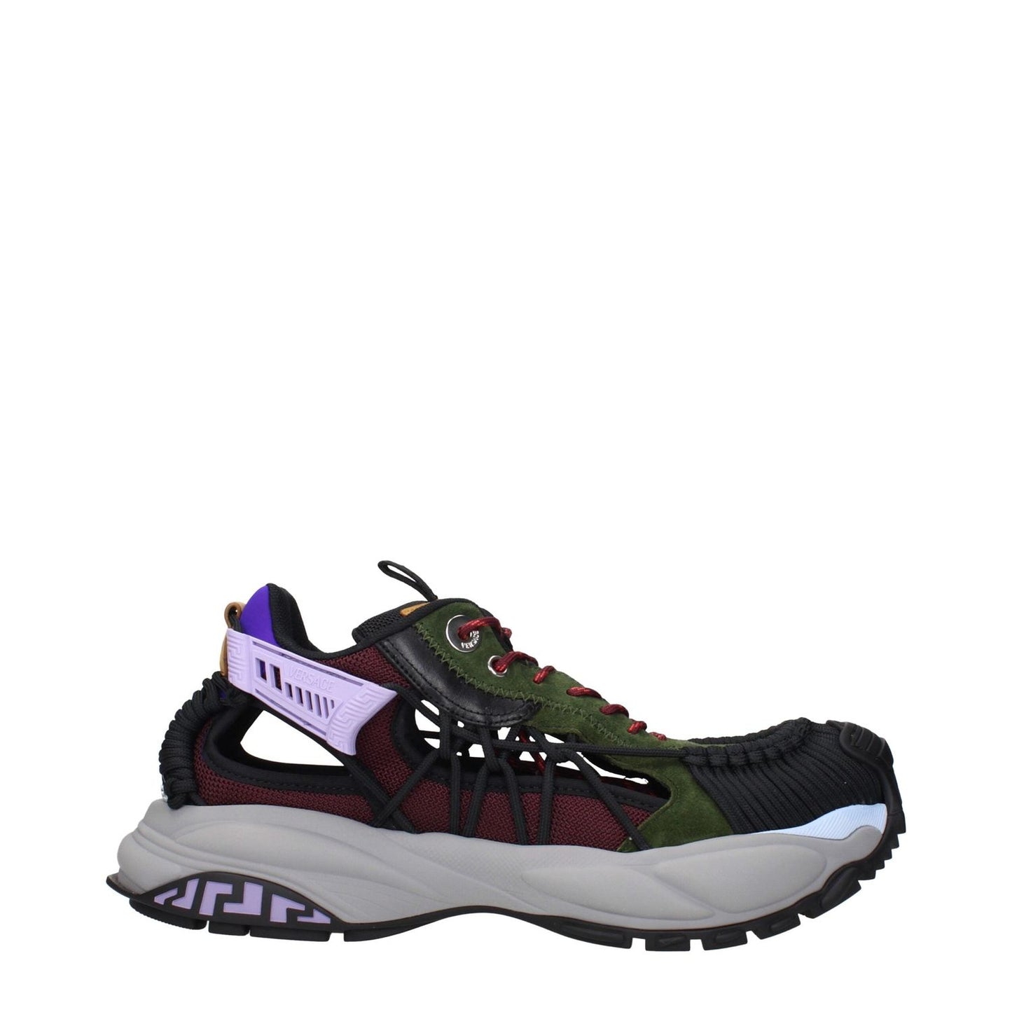 Versace Multicolor Leather Athletic Sneakers VE-15248536666377-EU43/US10