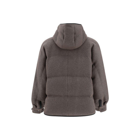 Brunello Cucinelli Lurex Down Jacket BR-M01ET7728CEH01-IT44 | L