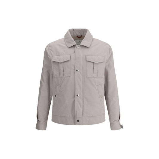 Brunello Cucinelli Waterproof Shirt Jacket BR-MV4076555CYN80-IT52 | XL