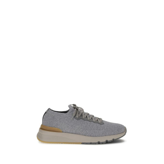 Brunello Cucinelli Wool Sneakers BR-MZUWLBO253CYM46-EU42/US9