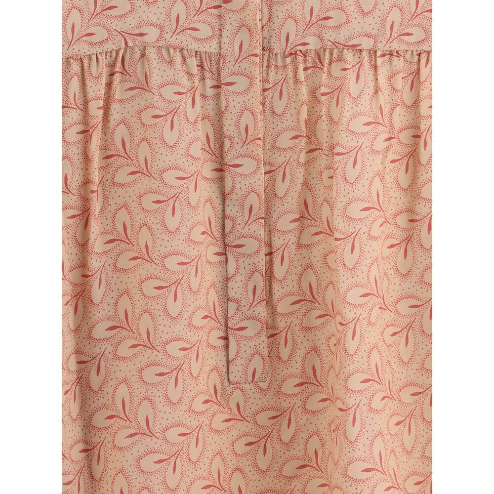 Kristina Ti Multicolor Silk Pattern Shirt