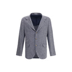 Brunello Cucinelli Herringbone Blazer BR-MV4177BWDC1020-IT54 | XXL