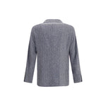 Brunello Cucinelli Herringbone Blazer BR-MV4177BWDC1020-IT54 | XXL