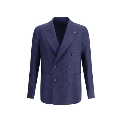 Tagliatore Blue Wool Clothing