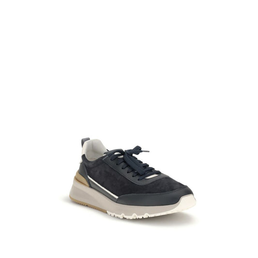 Brunello Cucinelli Leather Sneakers BR-MZUSGGO278CYD22-EU45/US12