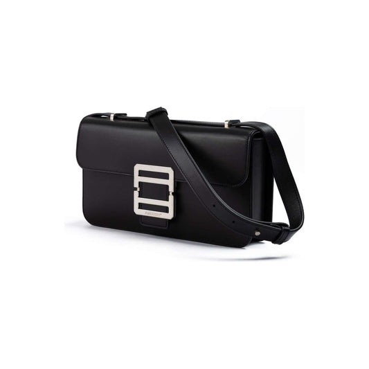Ambush Black Leather Crossbody Bag GI300725-13