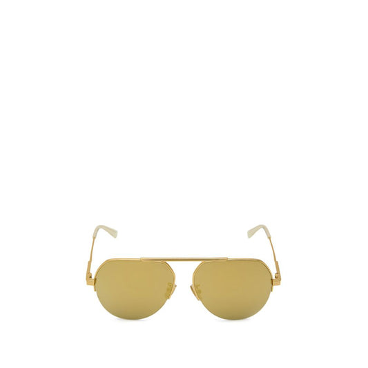 Bottega Veneta Gold Metal Sunglass BOVE-10126659
