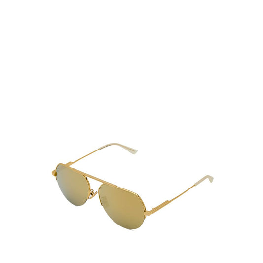 Bottega Veneta Gold Metal Sunglass BOVE-10126659