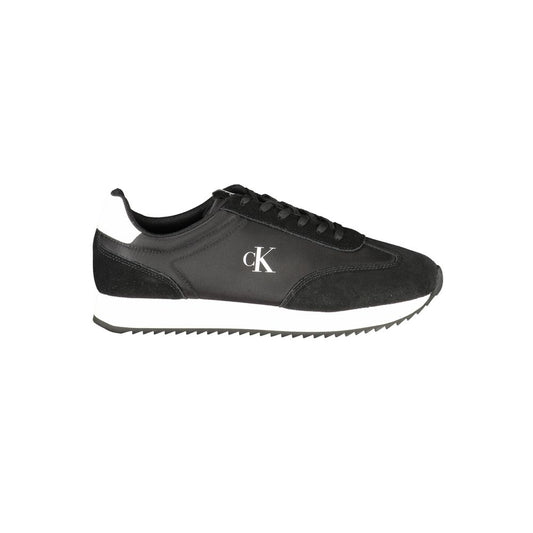 Calvin Klein Black Leather Men Sneaker CA-39387-EU40/US7
