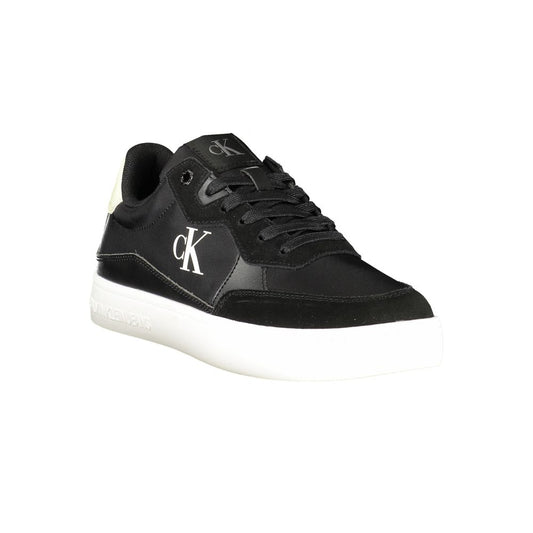 Calvin Klein Black Leather Men Sneaker CA-39386-EU40/US7