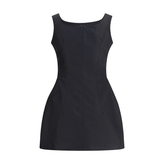 Magda Butrym Short Dress with roses MA-127725BLACK-IT38 | S