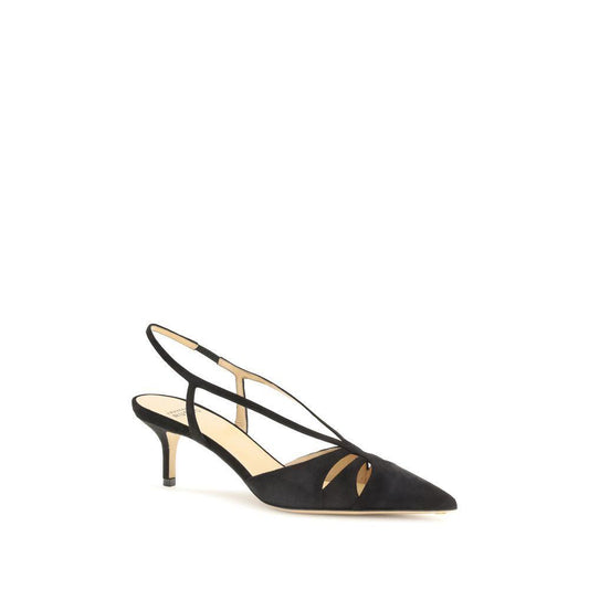 Francesco Russo Suede leather Décolleté FR-R1P922300-EU35.5/US5.5