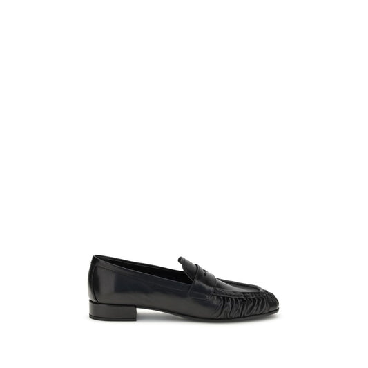 Prada Leather Loafers PR-1D175OF020007F0002-EU37/US7