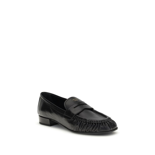 Prada Leather Loafers PR-1D175OF020007F0002-EU37/US7