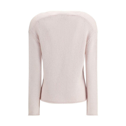 Forte_Forte Cashmere and wool V-neck Sweater FO-14149MYKNITF48A0216-I/S