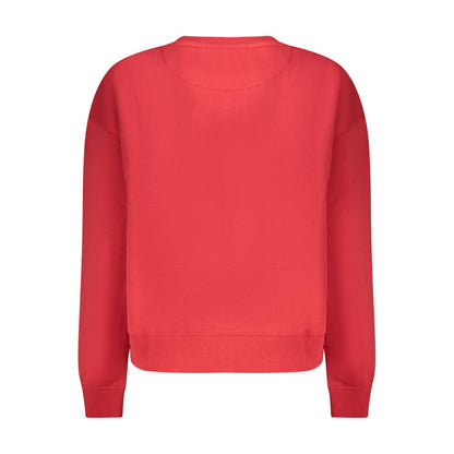 Pepe Jeans Red Cotton Sweatshirt