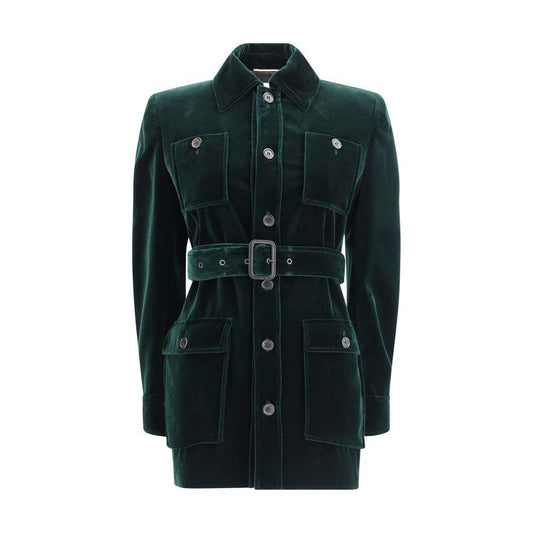 Saint Laurent Velvet saharan Jacket SA-835170Y580T3181-IT38 | S