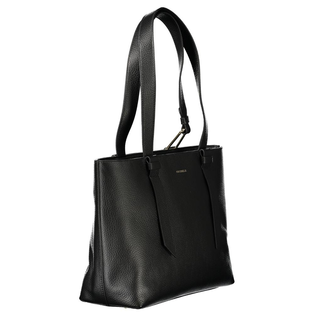 Coccinelle Black Leather Handbag
