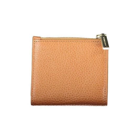 Coccinelle Brown Leather Women Wallet CO-39521