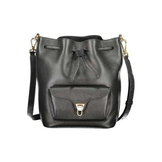 Coccinelle Black Leather Women Handbag CO-39543